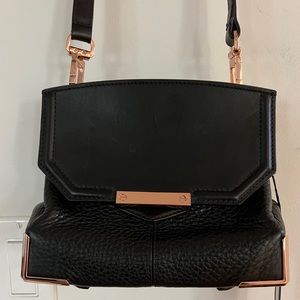 NWT - Alexander Wang Black Leather Crossbody Bag